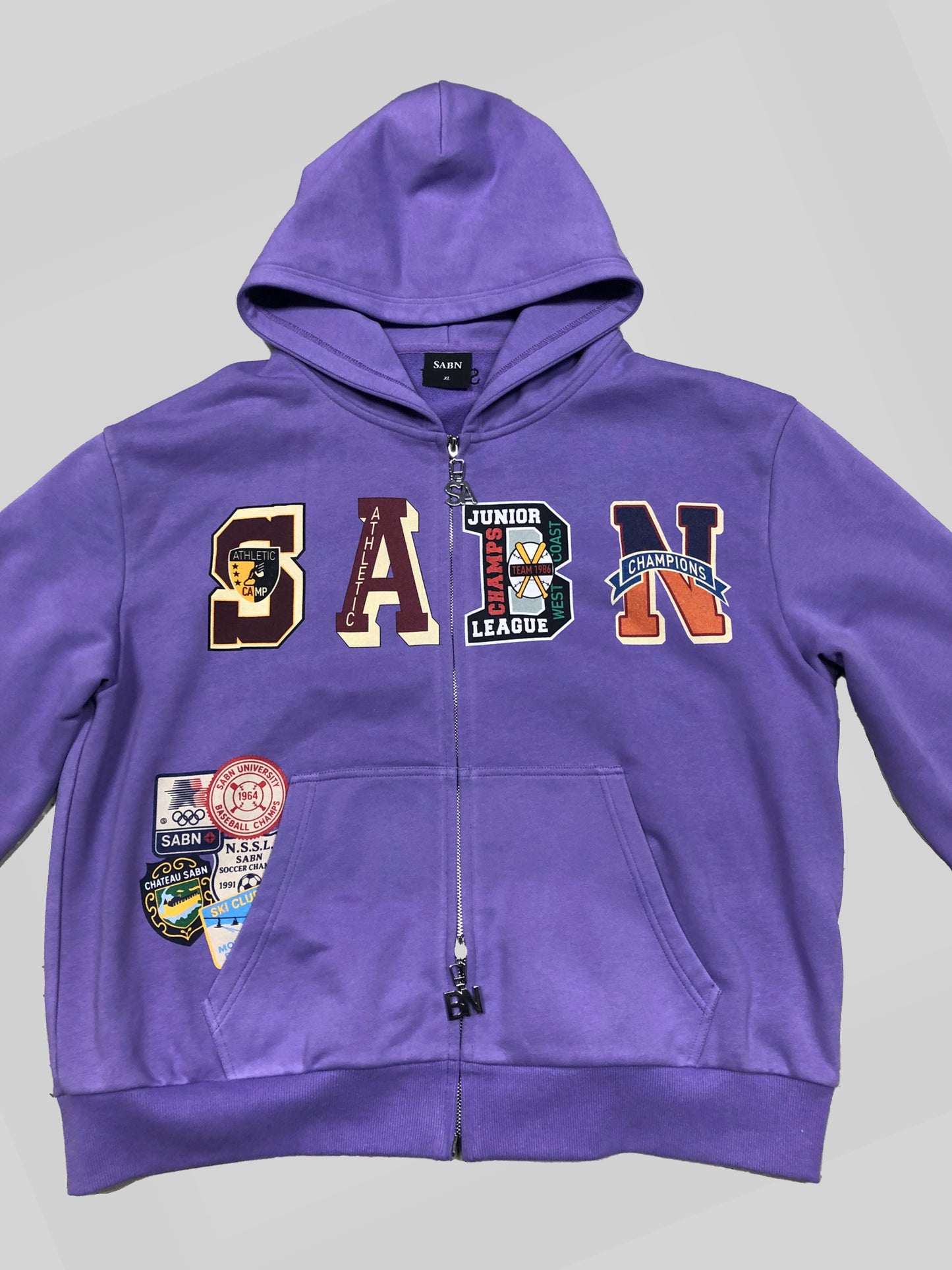 SABN Varsity Hoodie "Purple Reign"