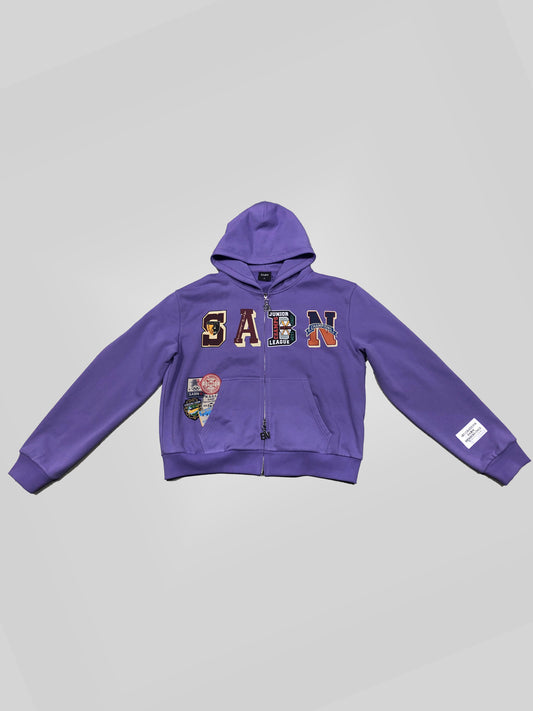 SABN Varsity Hoodie "Purple Reign"